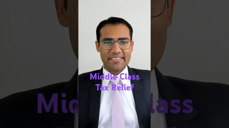 BREAKING: Huge Tax Relief for Middle Class!