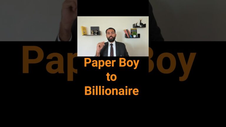 Paperboy to CEO: Warren Buffett’s Hustles | #Shorts